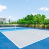 a pickleball court